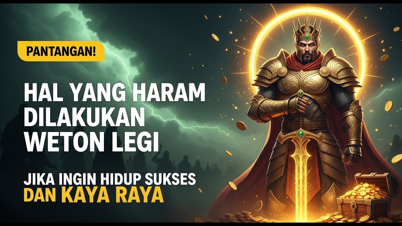 GEGER❗ 3 Pantangan Mengerikan Weton Legi 2026, Segera Hentikan Jika Ingin Kaya Raya & Lunas Hutang🛑💸