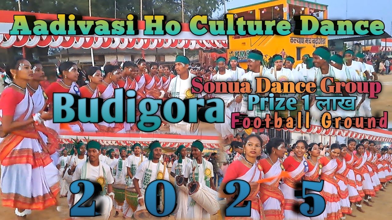 आदिवासी हो समाज पारम्परिक नृत्य !! कल्याण मंच बुडिगोडा !! Sokanponayi Dance Group, Sonua.