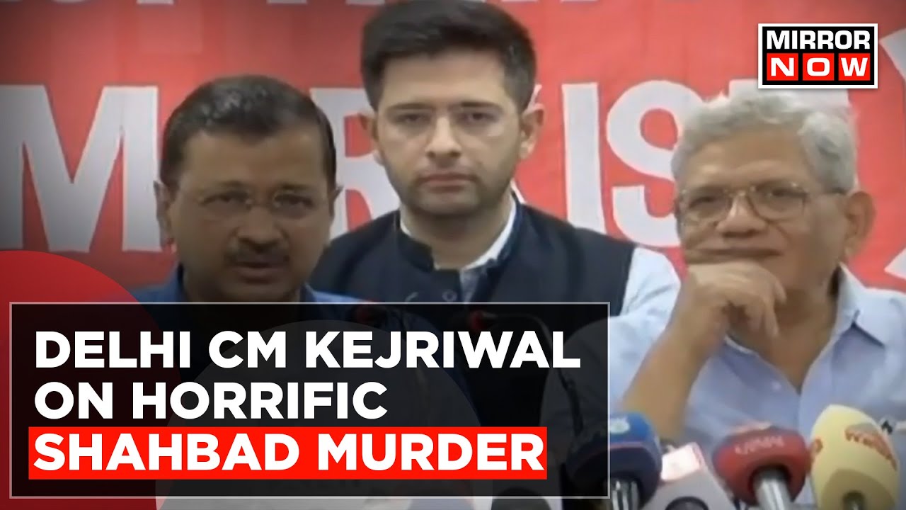 'Worried About Delhi's Law & Order Situation' : CM Kejriwal | Targets LG Over Shahbad Dairy Murder