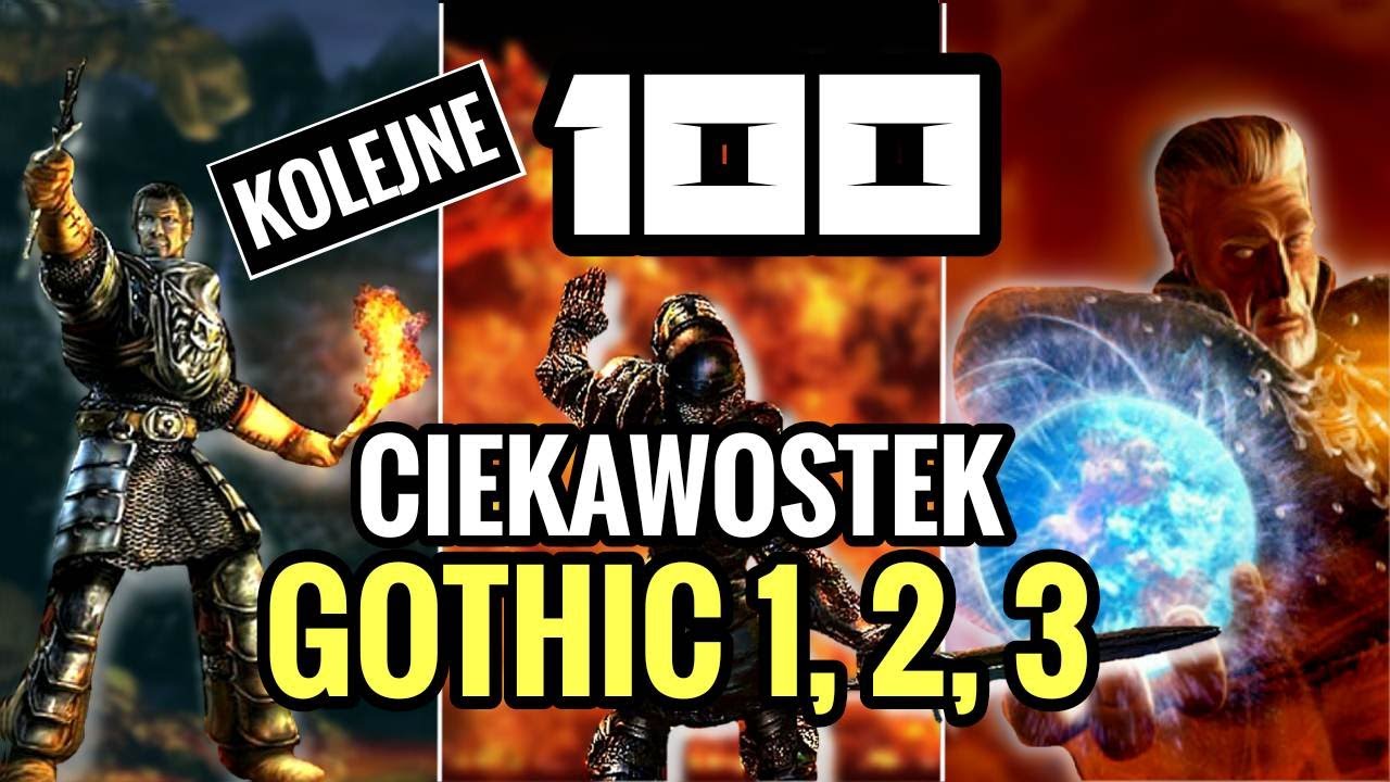 KOLEJNE 100 CIEKAWOSTEK - GOTHIC 1, 2 NOC KRUKA i 3
