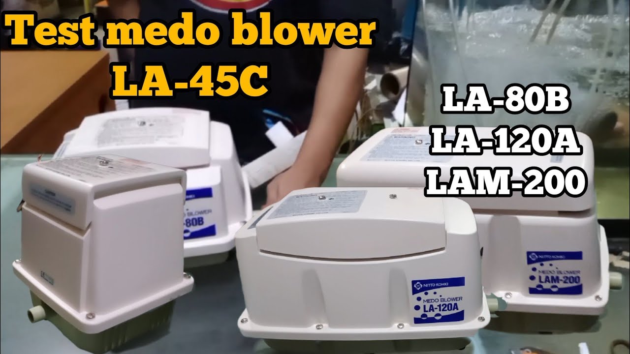 Test medo blower LA-45C nitto kohki/air pump/review