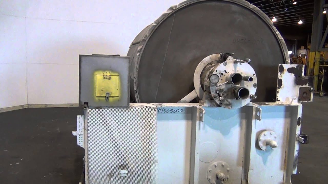 Used- Ametek Filtration Engineers Rotary Vacuum Drum Filter - stock # 44565002