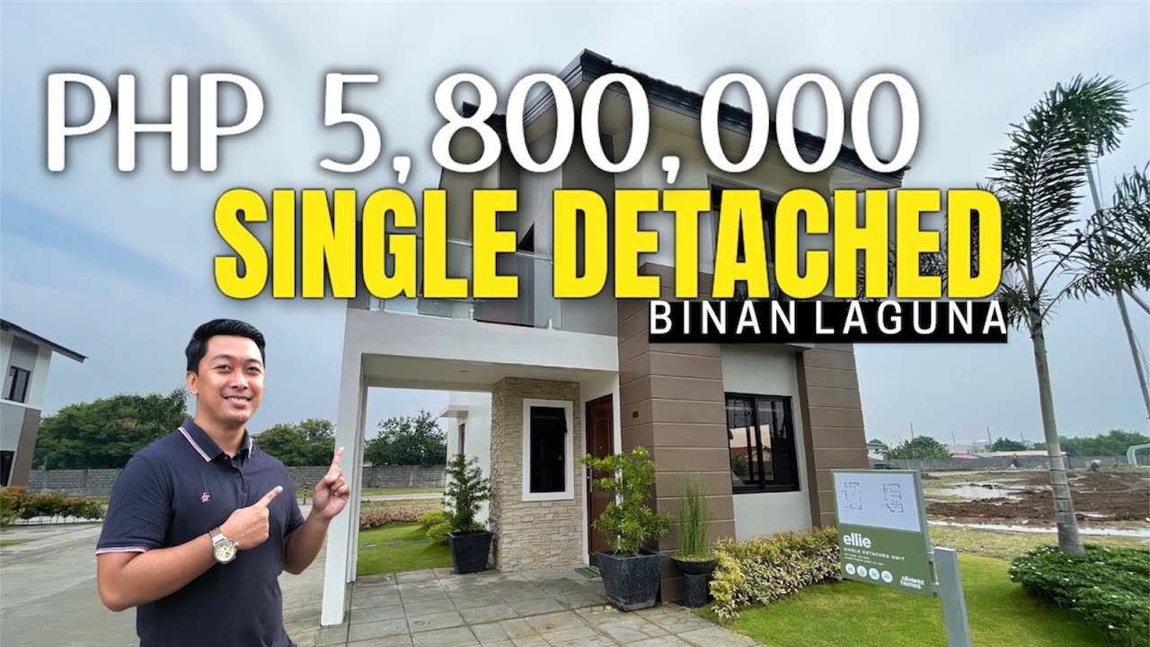 House Tour # 85 3BR Single Detached House and Lot in Binan Laguna | Olivarez Homes Southwoods Part 1