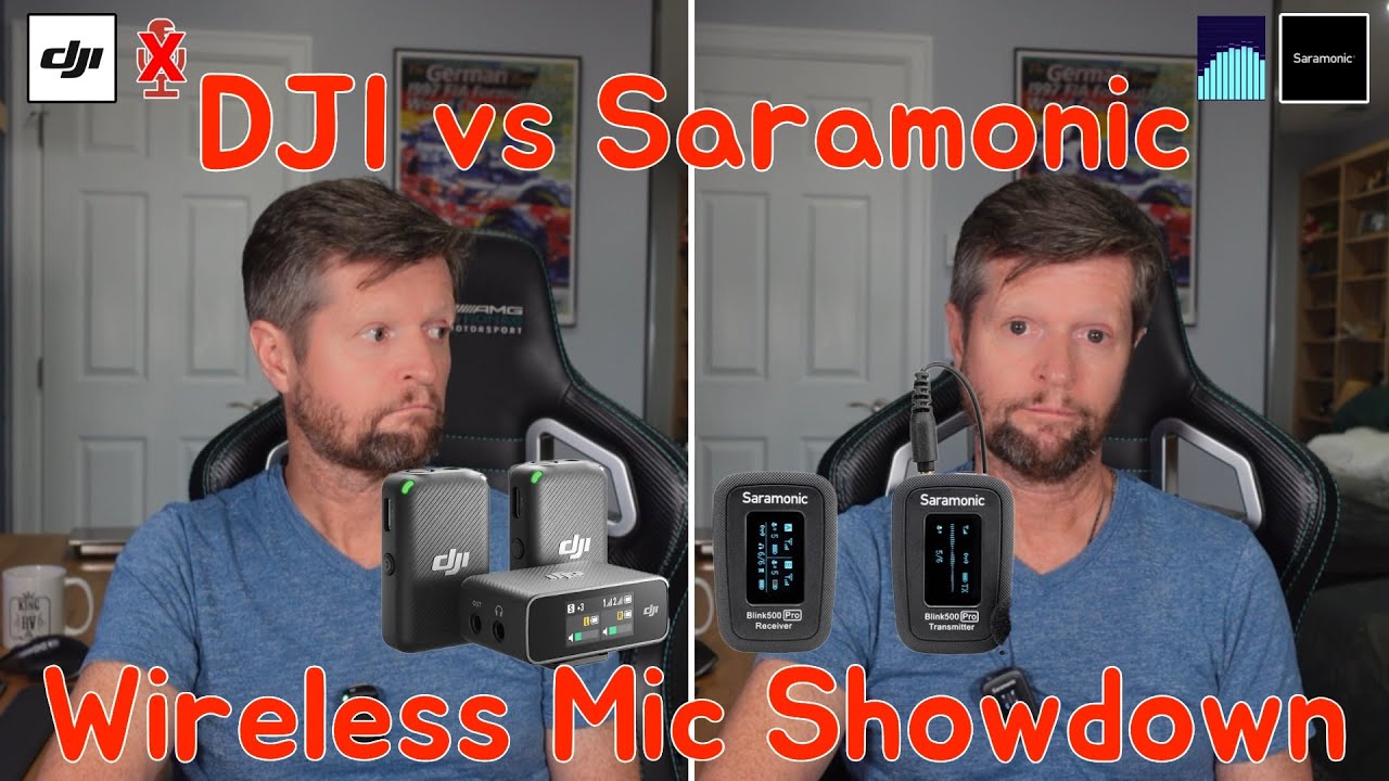 Saramonic Blink 500 Pro vs DJI Mic - which is the best wireless microphone system?