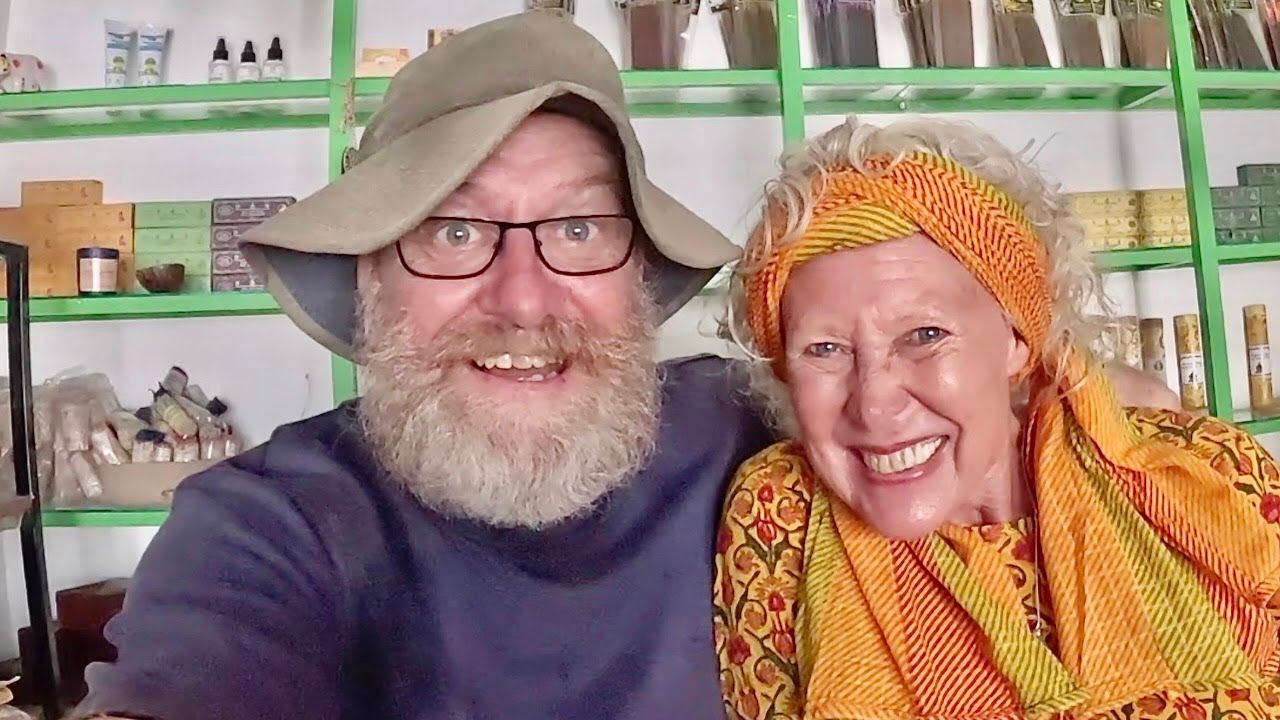 72 year-old Dutch woman moved to India and says there's no way she's going back! Varkala.
