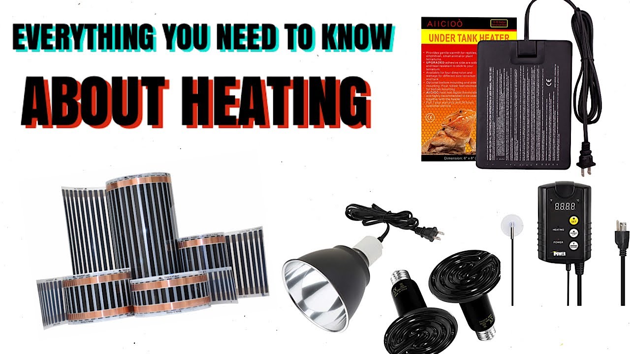 HOW TO HEAT YOUR SNAKES ENCLOSURE