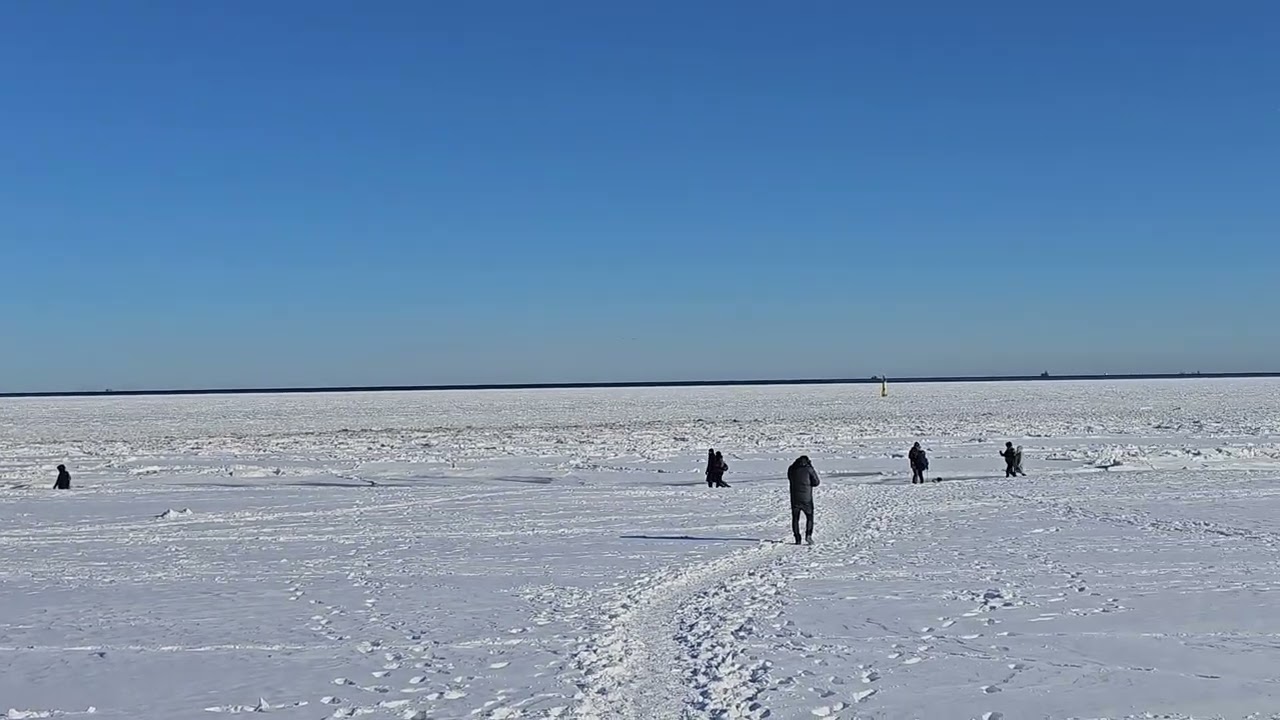 Sopot plaża 15 luty 2026