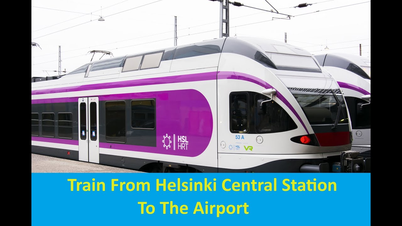 Train  From Helsinki To The Airport