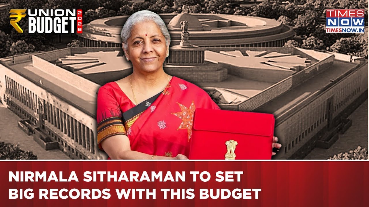 Finance Minister Nirmala Sitharaman To Set Big Records By Presenting Ninth Consecutive Budget