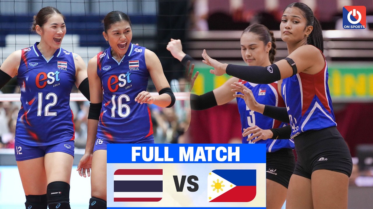 FULL HD | THAILAND vs. PHILIPPINES | Dàn sao người Thái phô diễn đẳng cấp