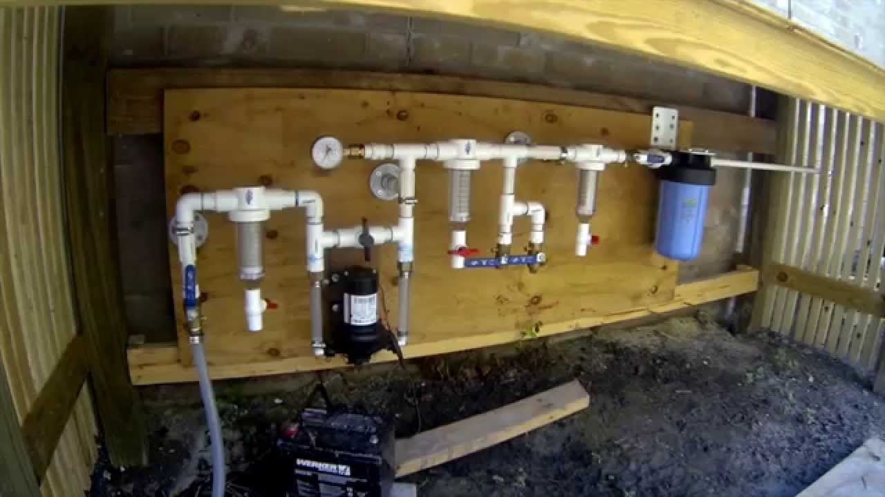 How to Filter and Purify Rainwater ( Earthship Style WOM )