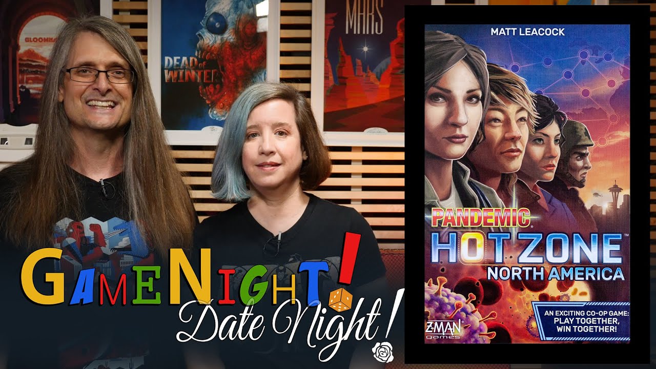 Pandemic: Hot Zone - North America -  GameNight! DateNight!! Se8 Ep19 - How to Play and Playthrough