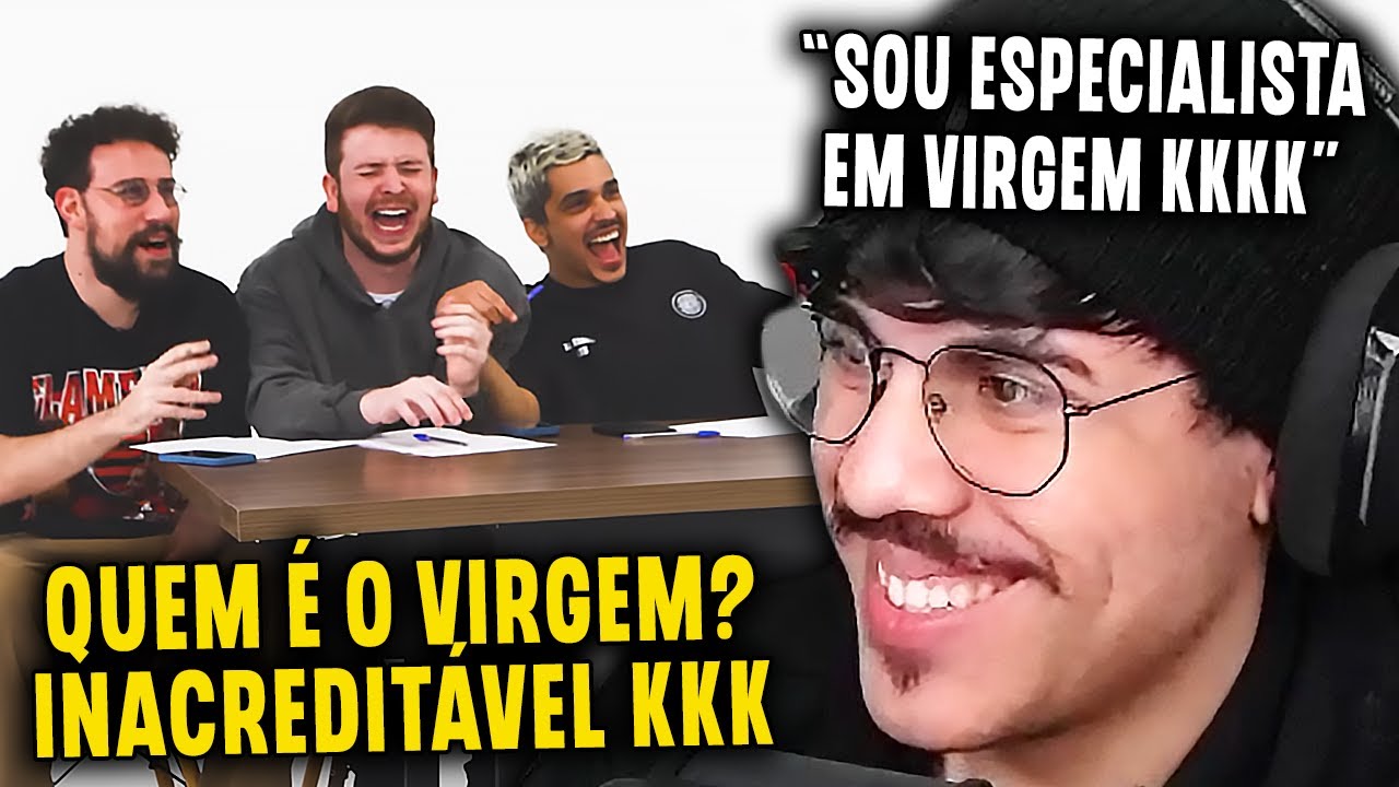 MICHI REAGE: QUEM É O VIRGEM ? (Aqueles Caras) ft. @luluquisita | Cortes do Michi