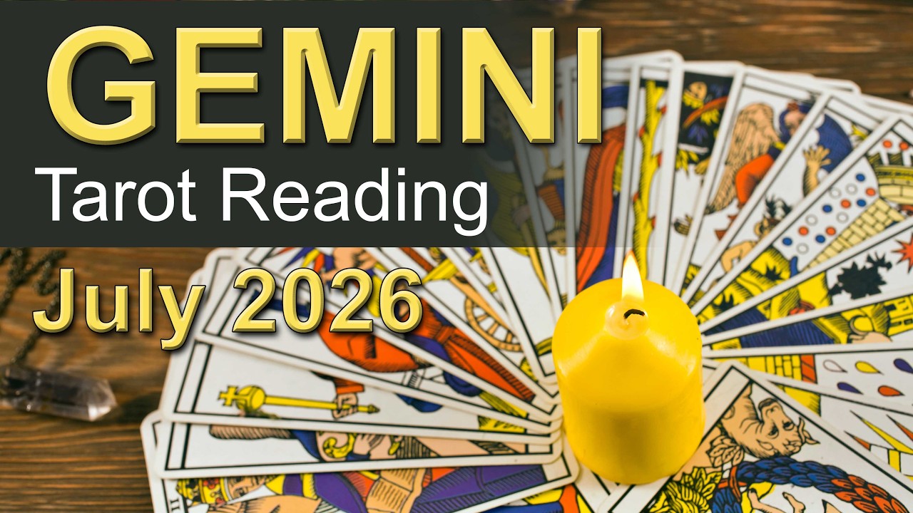 GEMINI July 2026 &ldquo;GIFT!&rdquo; Gemini Tarot Reading | What&rsquo;s Coming Next ✨