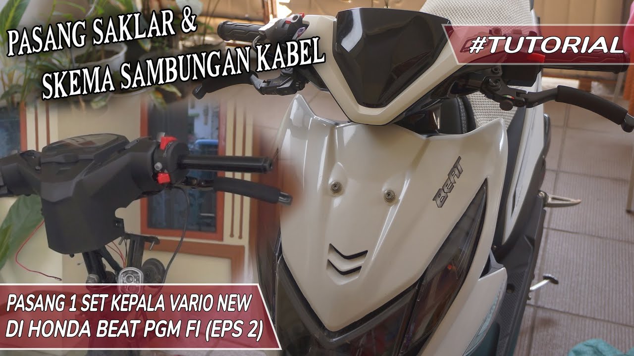 RAKA PUNYA WAJAH BARU !! || PASANG 1 SET STANG VARIO 125/150 NEW DI HONDA BEAT FI (EPS2)