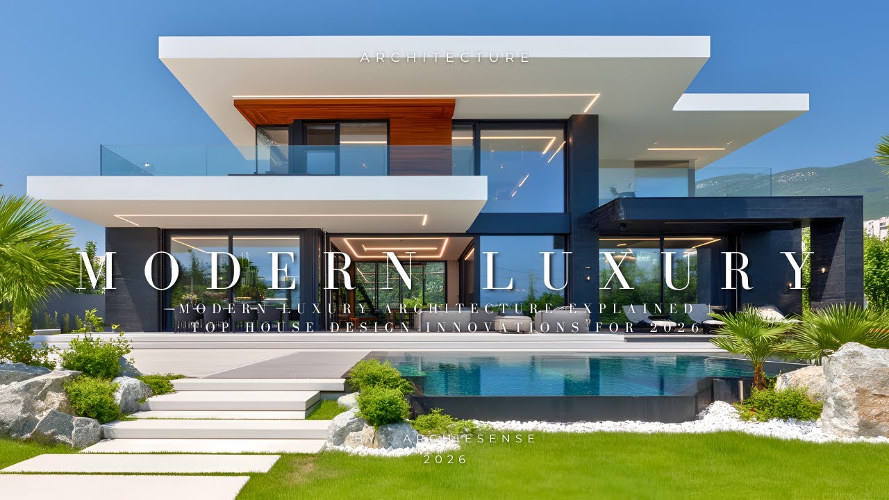 Modern Luxury House Design Secrets 2026 | Inside Architectural Masterpiece Homes
