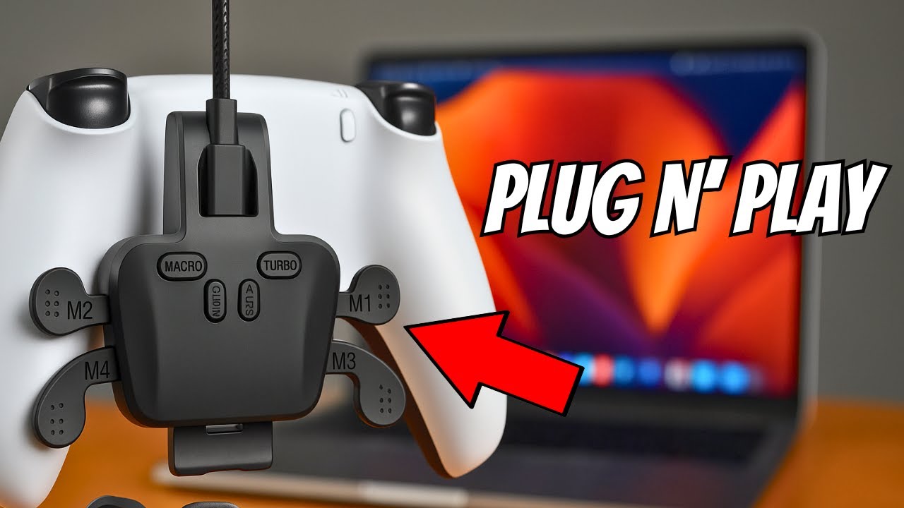 Plug & Play PS5 Back Paddles &ndash; No Opening Required!