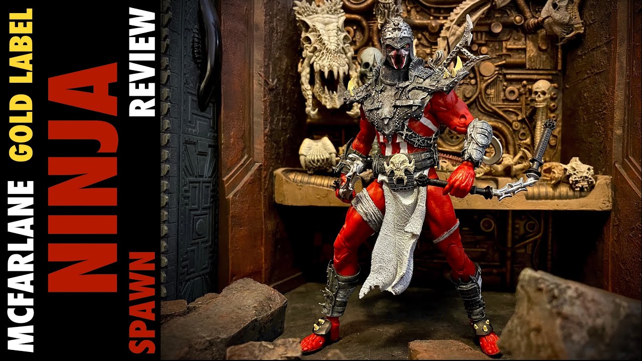 McFarlane Ninja Spawn V2- Gold Label- Review