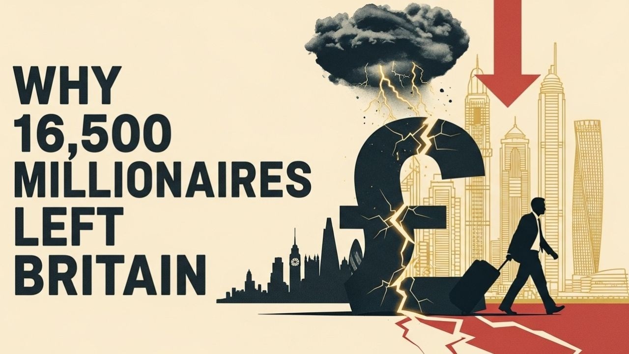 16,500 Millionaires Left Britain. Here’s Why