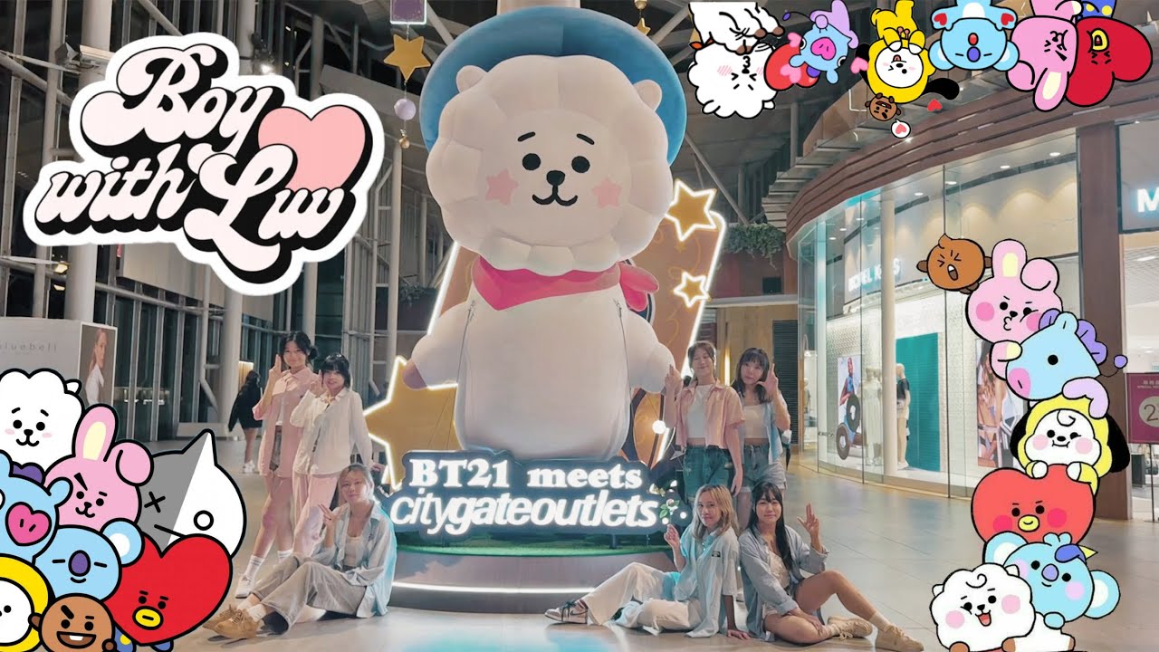 [KPOP IN PUBLIC] BTS(방탄소년단)-Boy With Luv(작은 것들을 위한 시) DANCE COVER in Citygate Outlets BY HappinessHK