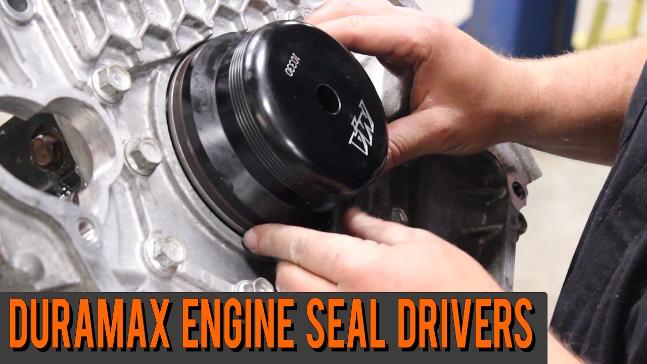 How to install the seals on a Duramax Engine