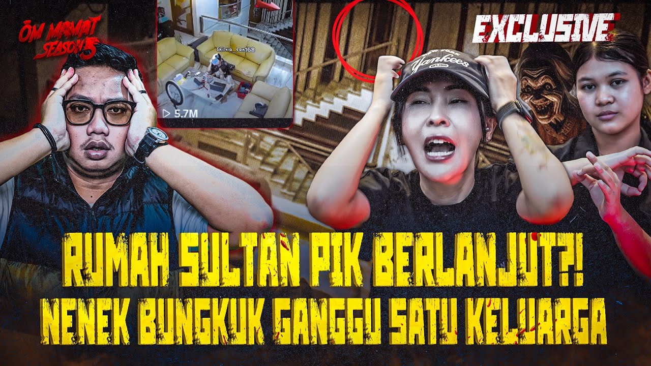 TEREKAM CCTV LAGI?? SATU KELUARGA MENYERAH TINGGAL DI RUMAH SULTAN BERHANTU?! #OMMAMAT