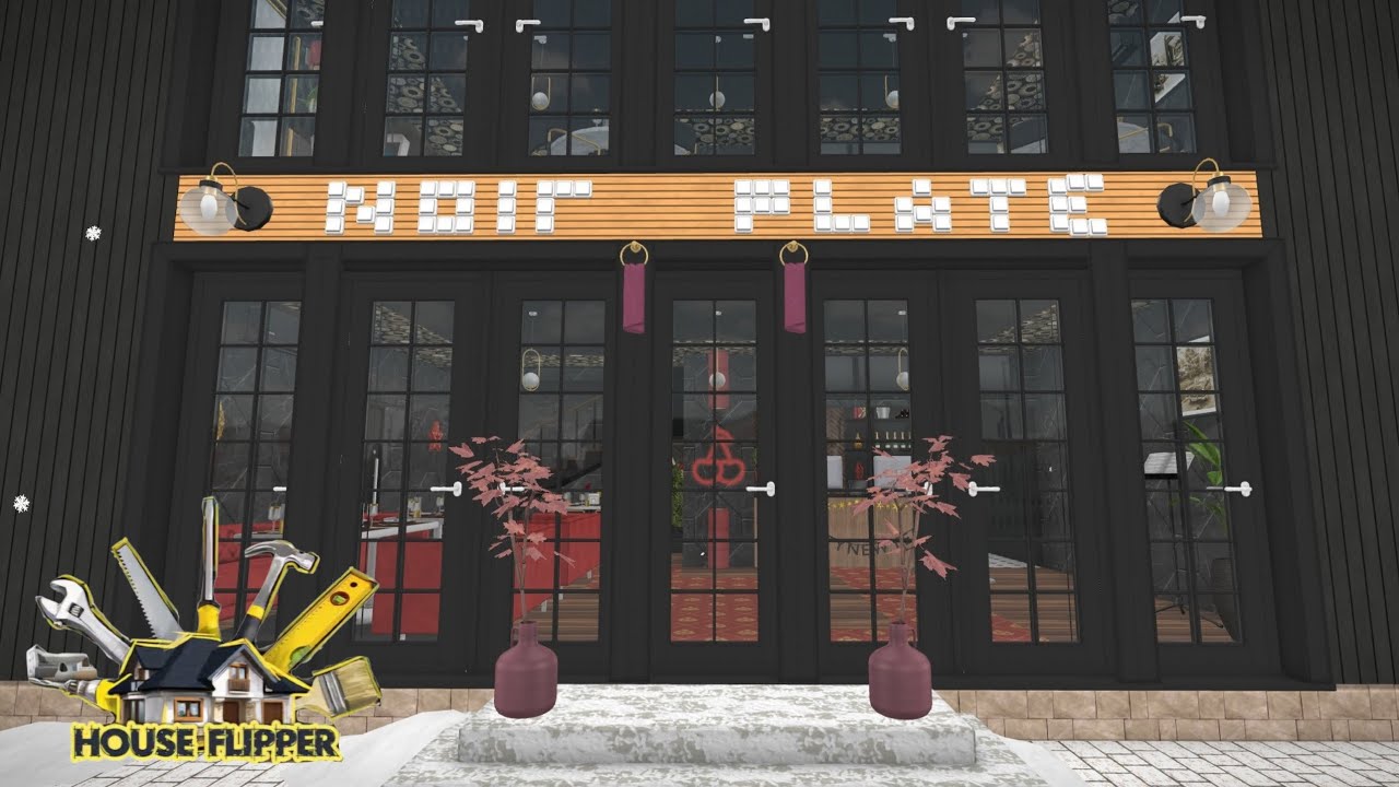 NOIR PLATE 🍽🎉 || HOUSE FLIPPER MOBILE