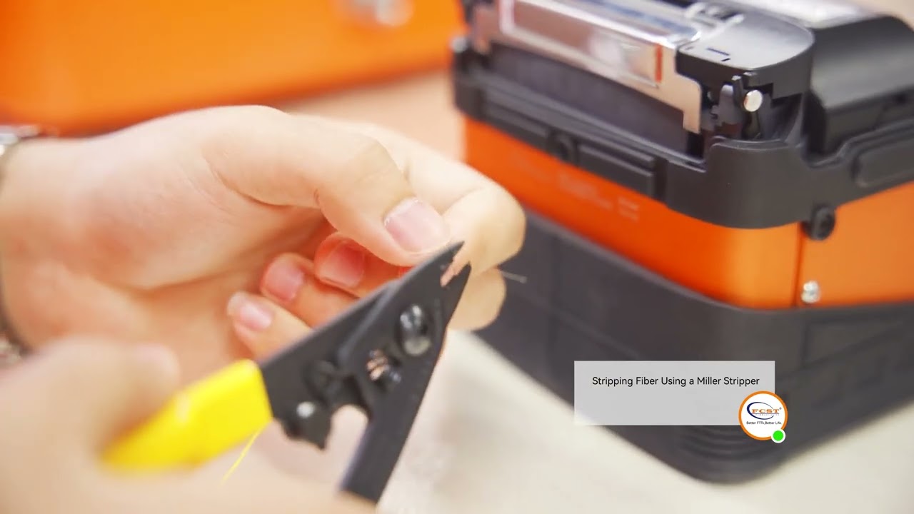 AI 6C Optical Fiber Fusion Splicer Operation Display