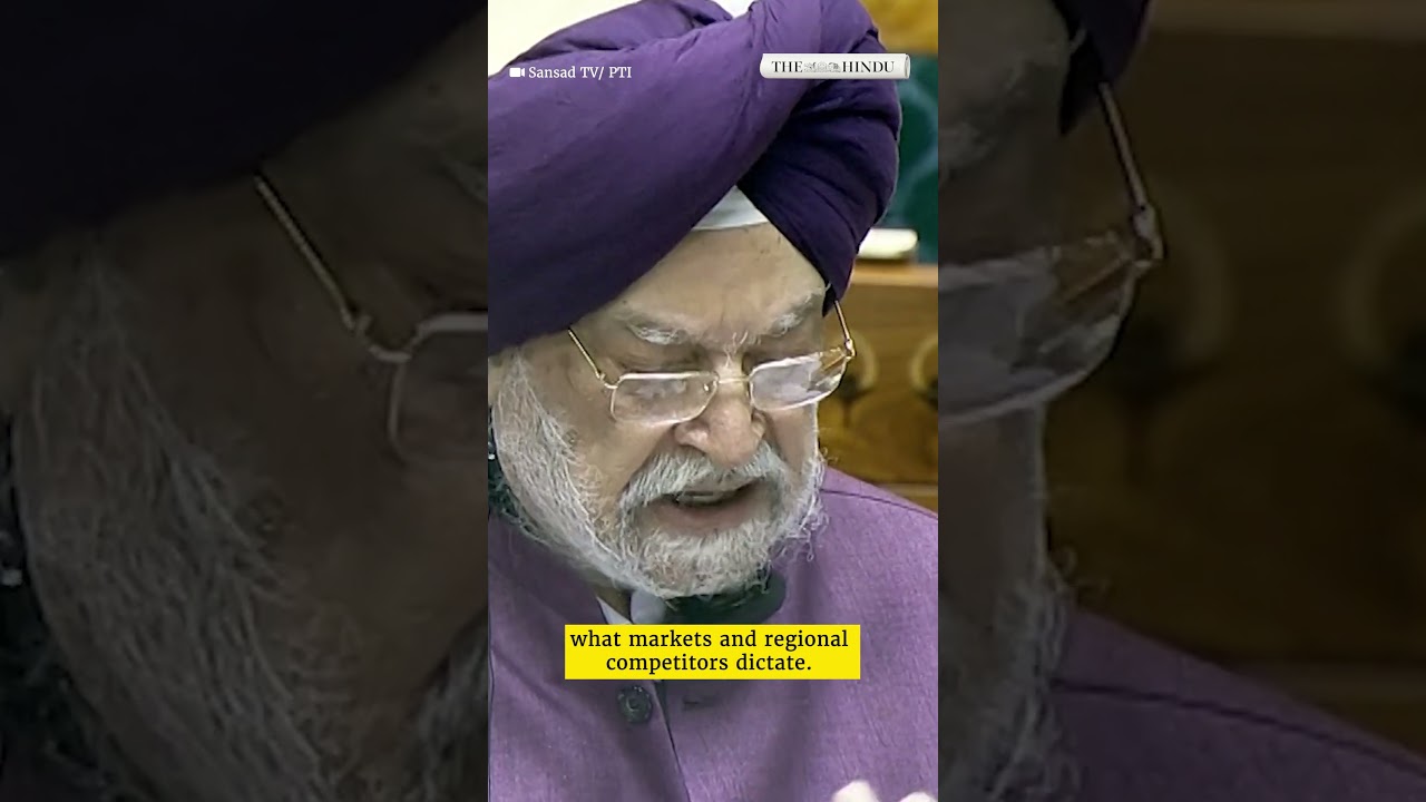 'India must stay united': Hardeep Puri says there is no shortage of crude oil products | LPG crisis