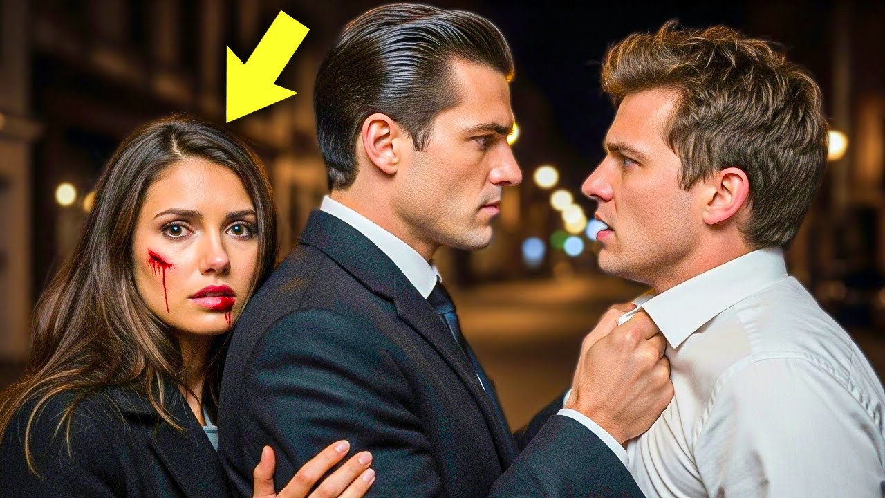 Her Ex Was Beating Her on the Street—The Mafia Boss Appeared and Said: 
