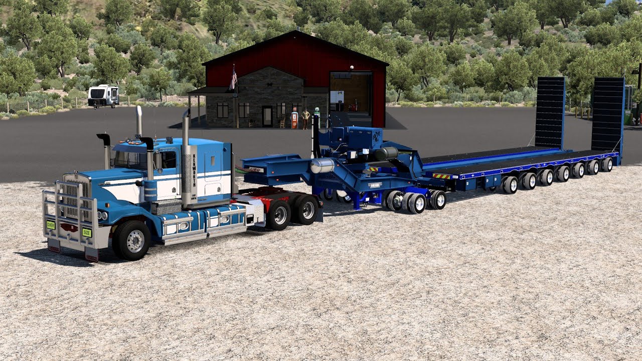 ATS|Kenworth C500|Oversize 294T|SnealmoddingYard|Test Stream