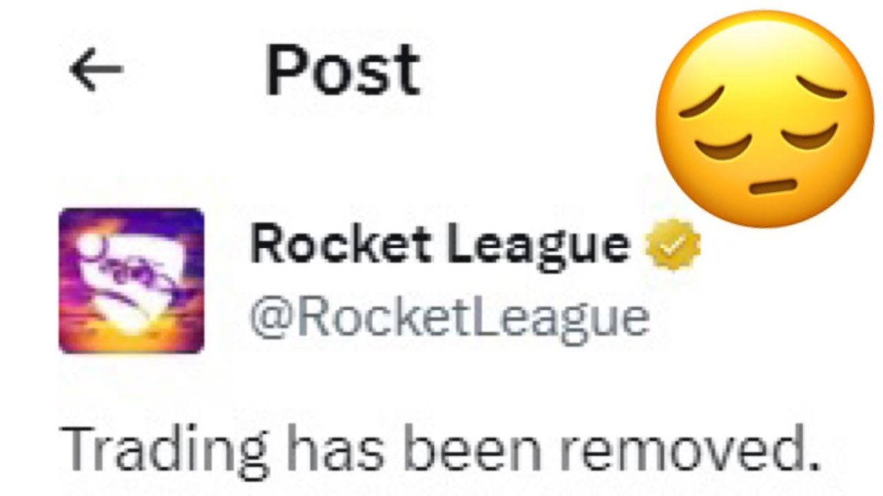 Rocket League Trading, It's Been A Year...