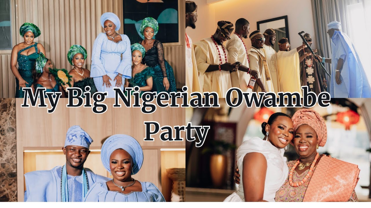 My Big Nigerian Owambe Wedding Party