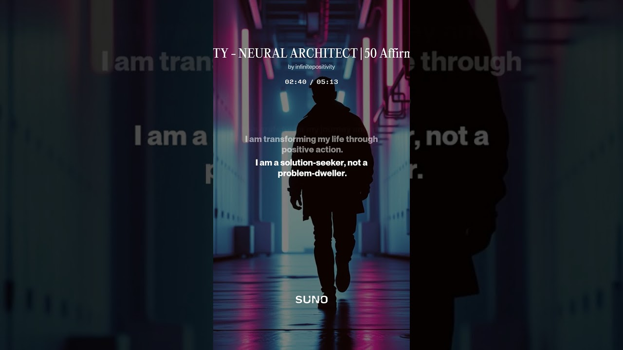 INFINITE POSITIVITY - NEURAL ARCHITECT  | 50 Affirmations for a New You