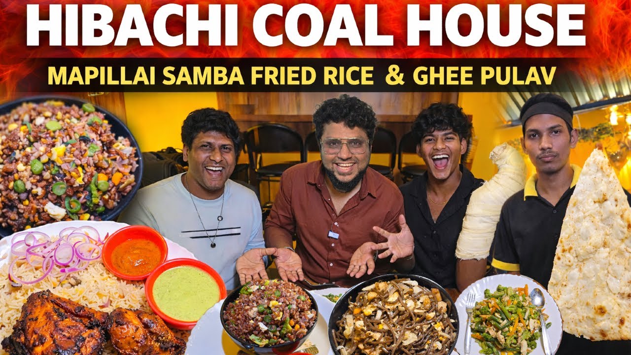ஆரோக்கியத்தையும் அள்ளித்தரும் T-Nagar Hibachi Coal House🔥 | Pakoda Boyz | Tamil Food Review