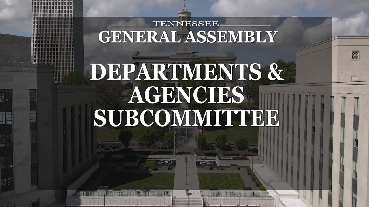 House Departments & Agencies Subcommittee- March 10, 2026- House Hearing Room 2