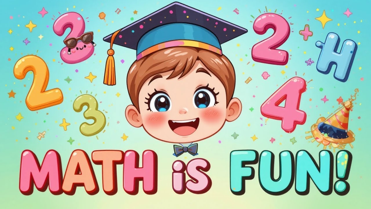 Math Song for Kids   Fun Learning Basic Math Operations   Catchy Educational Music
