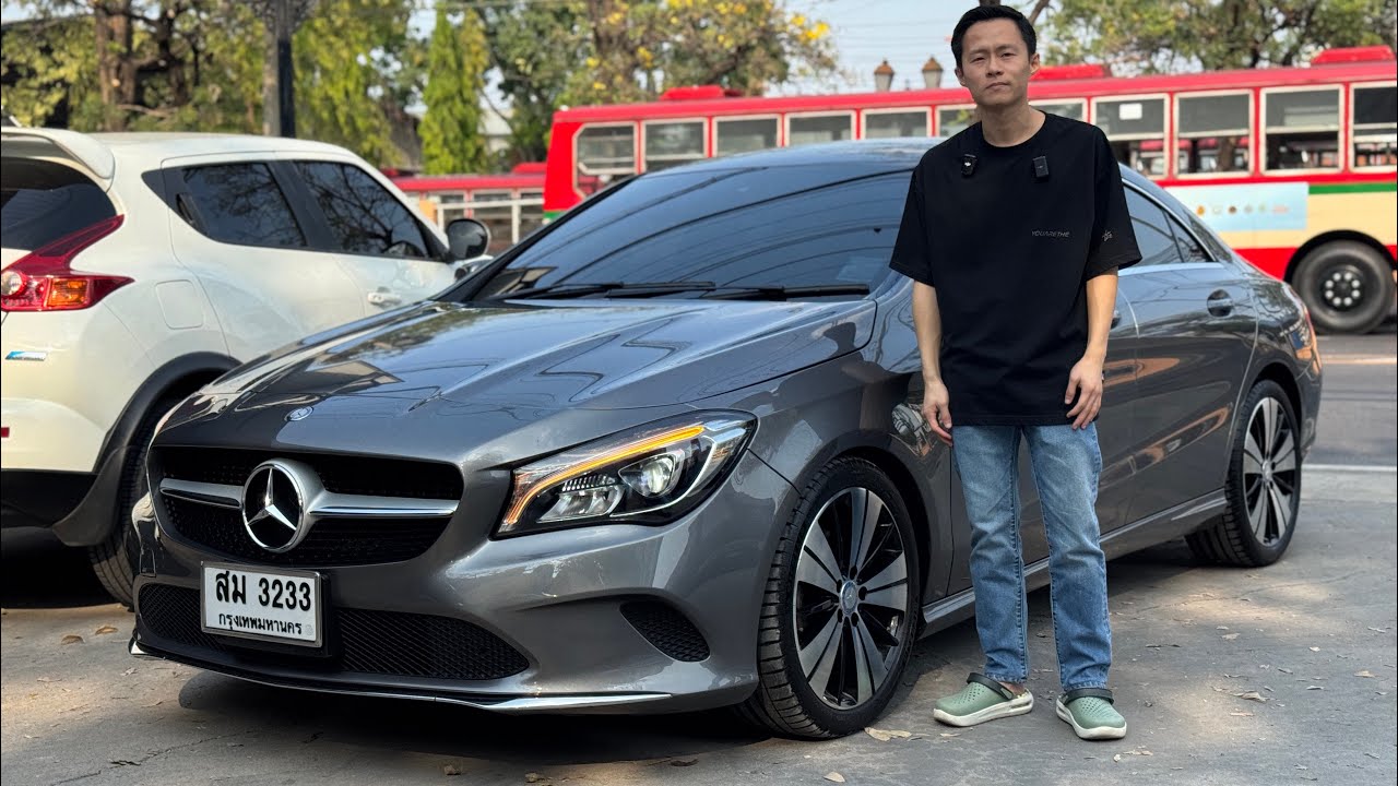 🚘BENZ CLA200 COUPE FACELIFT W117 2017 สีเทา✅ราคา 699,000 บาท🛣️วิ่งน้อย 60,000 กิโลเมตร
