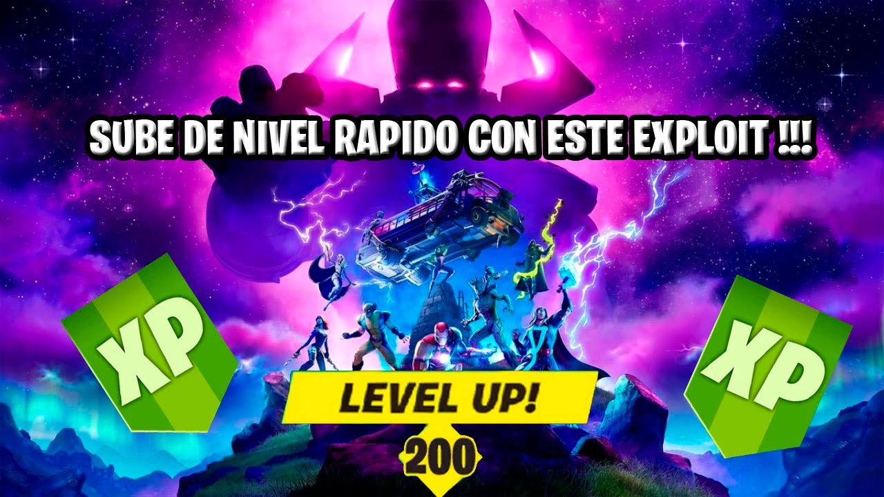 Como subir de nivel rápido en Fortnite Capitulo 2 Temporada 4 !!!! (TRUCO/EXPLOIT)