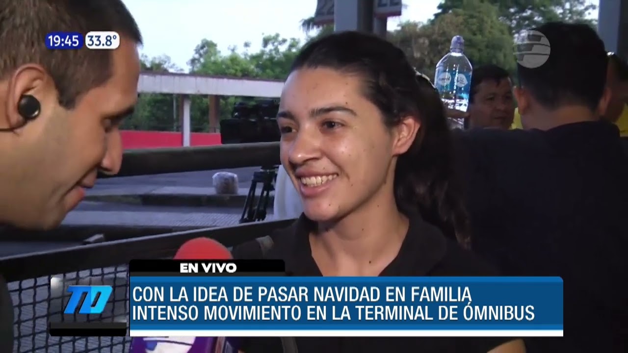 Intenso movimiento en la Terminal de ómnibus de Asunción