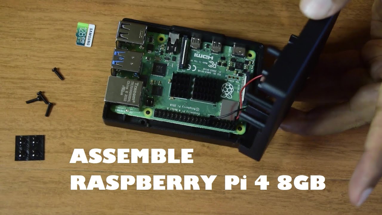 КАК СОБЕРИТЬ RASPBERRY Pi 4 МОДЕЛЬ B — ВАРИАНТ 8 ГБ | ПОДРОБНОЕ ПОШАГОВОЕ РУКОВОДСТВО