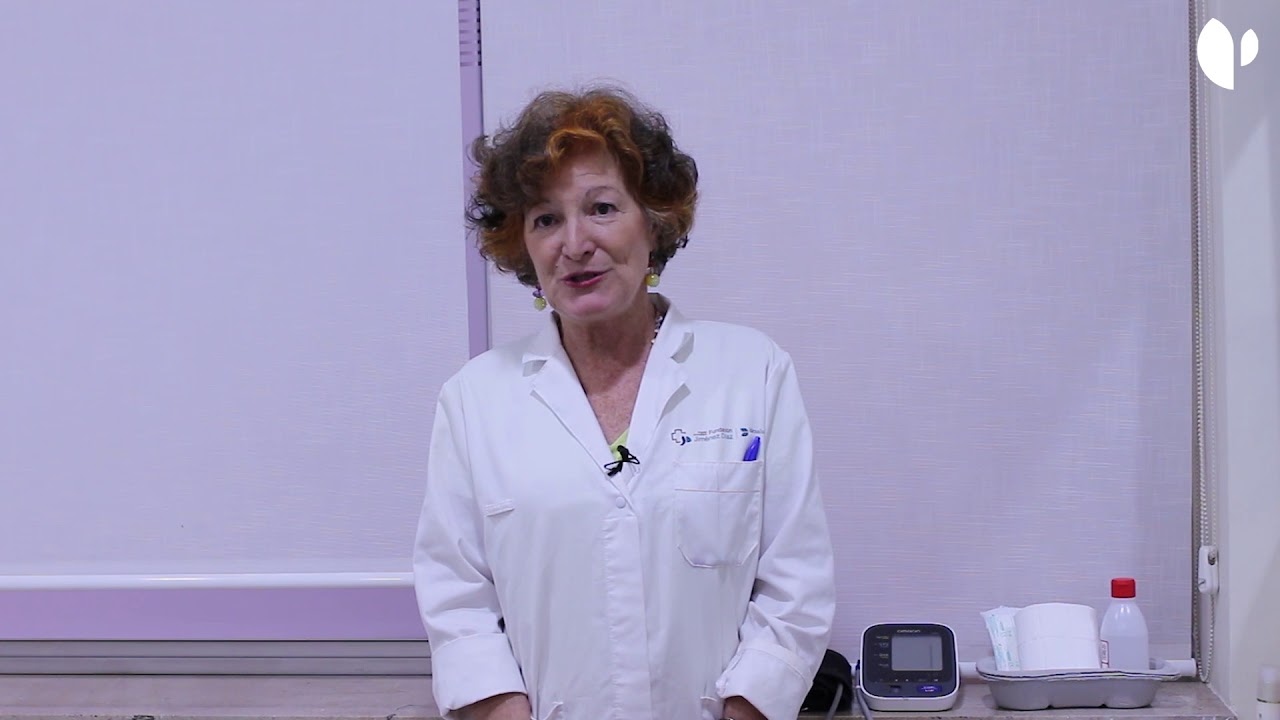 La Dra. Clotilde V&aacute;zquez agradece el premio Best in Class al servicio de Nutrici&oacute;n de la FJD