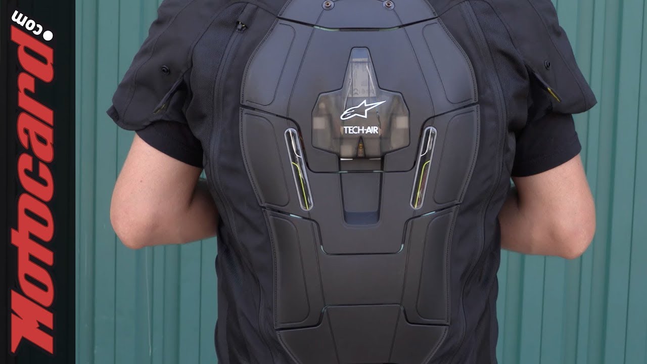 Cómo funciona un AIRBAG DE MOTO. Análisis Alpinestars Tech-Air