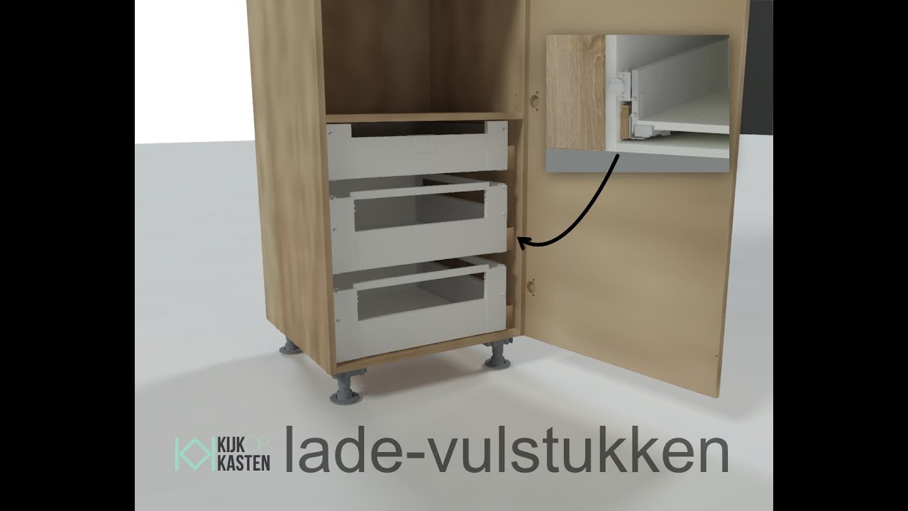 Lade vulstukken voor imos iX
