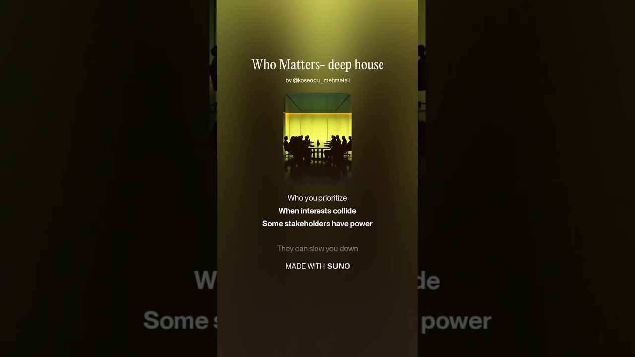 Who Matters- deep house