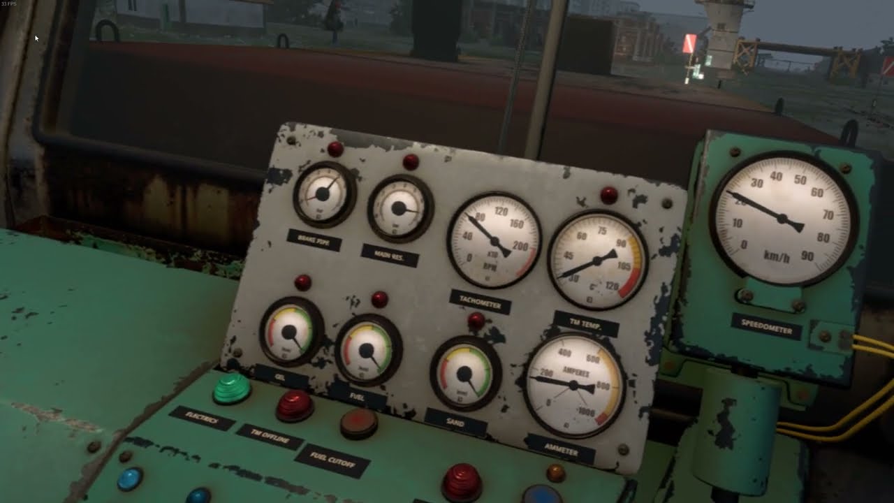 Derail Valley VR Machine Factory and Town to Harbor