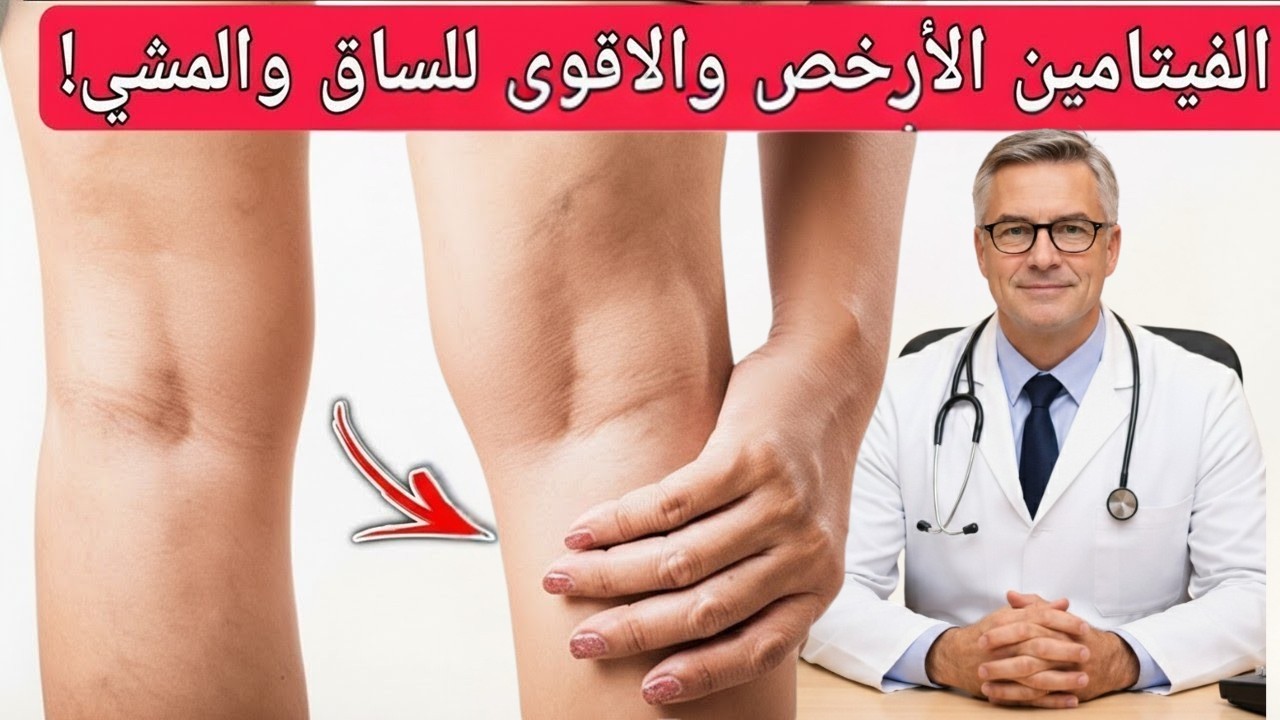 أفضل فيتامين للمشي بعد الستين او السبعين/فيتامين يقوي الساقين يمنع الجلطات!