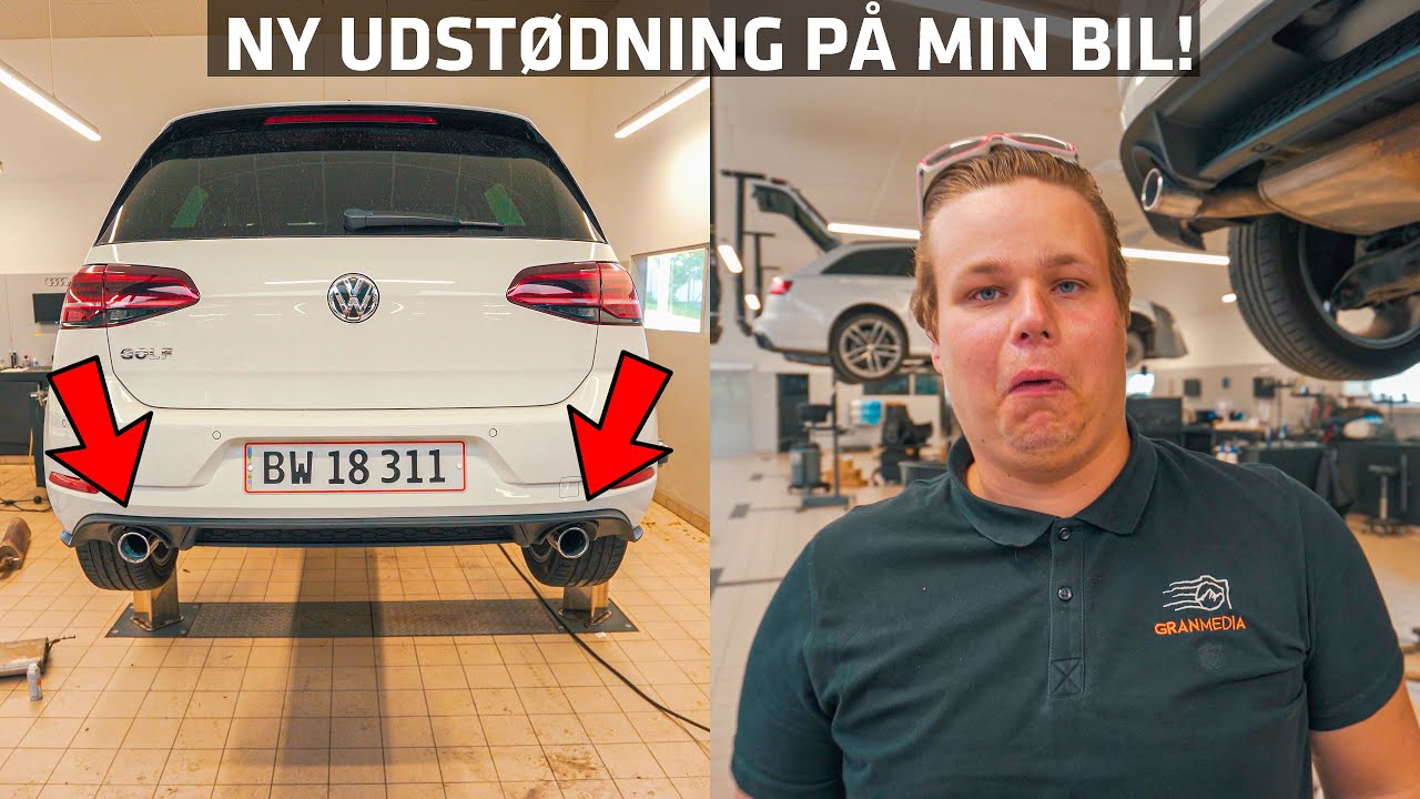 JEG SÆTTER NY UDSTØDNING PÅ MIN BIL!!! - JEG BYGGER MIN DRØMMEBIL #2