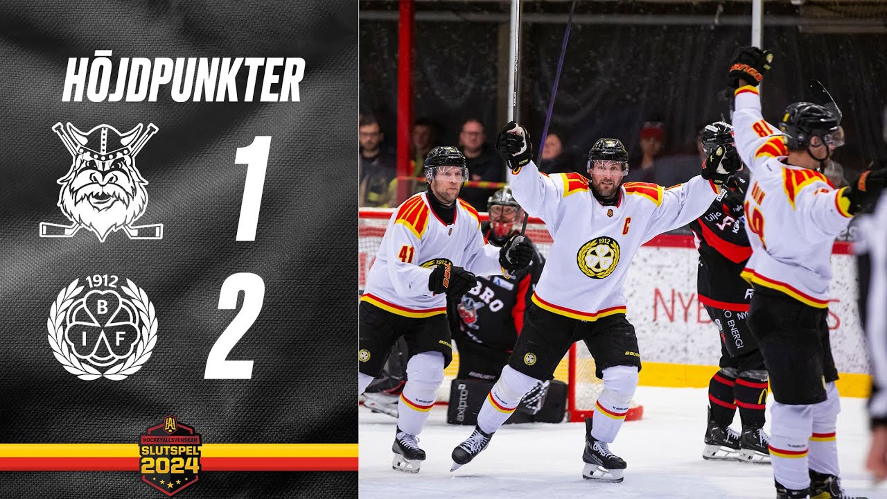 Höjdpunkter | Nybro - Brynäs | Kvartsfinal 3:7