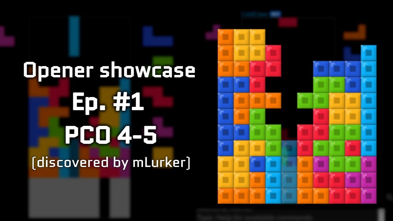 Opener showcase: PCO 4-5 stacking
